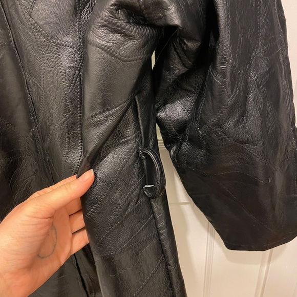 One of One Scrap Leather Patchwork Jacket size L/XL - Picture 6 of 6
